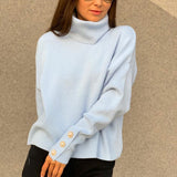 Jody Knitted Turtleneck Sweater - SunsetFashionLA