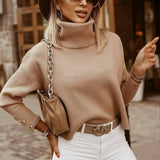 Jody Knitted Turtleneck Sweater - SunsetFashionLA