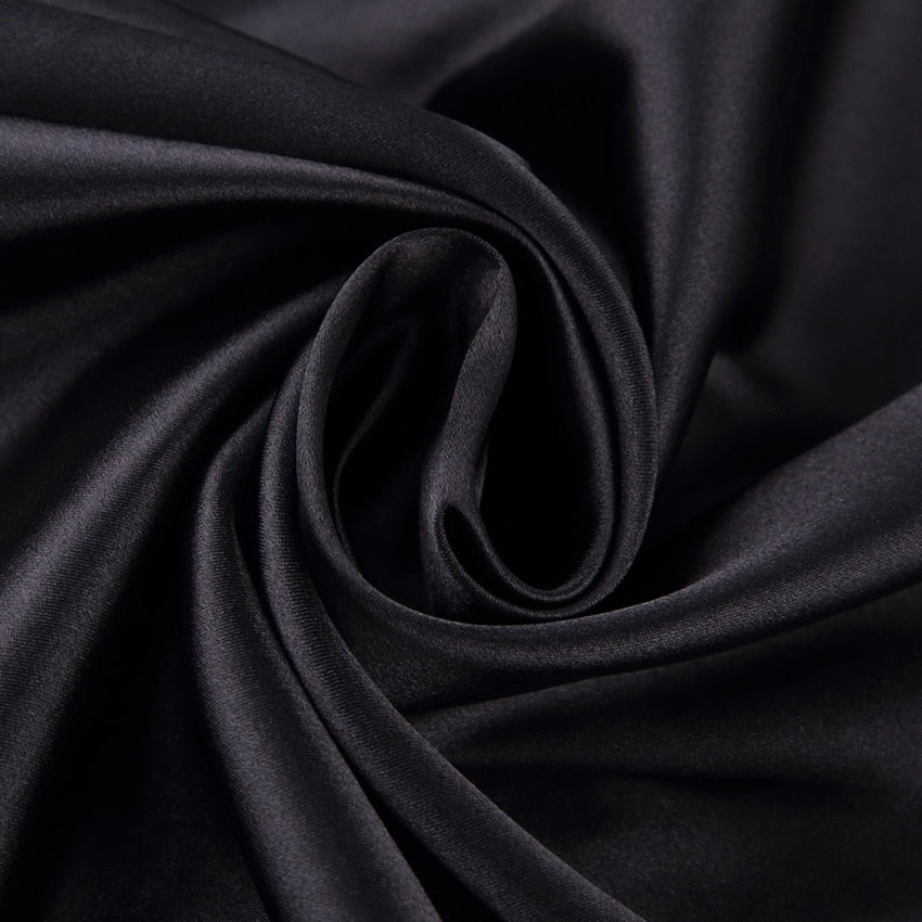 Josephine Satin Midi Skirt - SunsetFashionLA