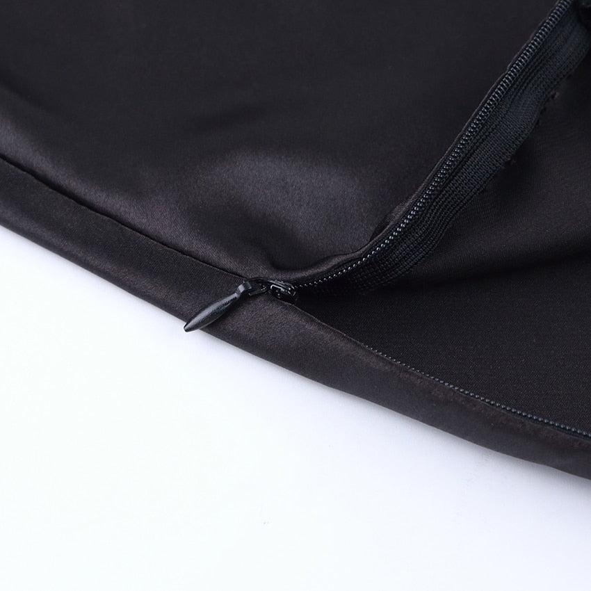 Josephine Satin Midi Skirt - SunsetFashionLA