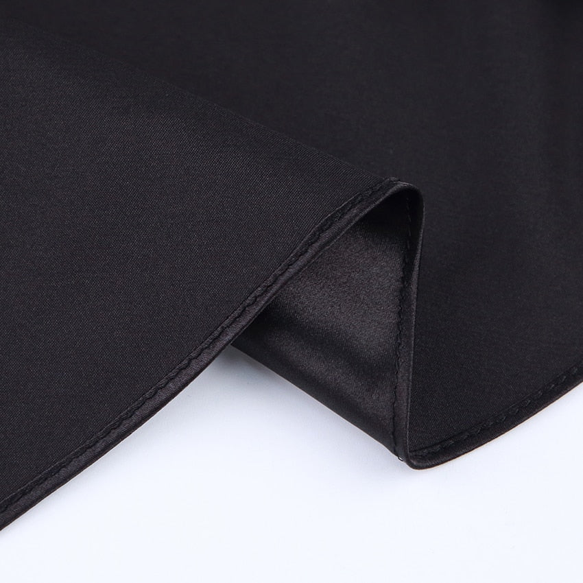 Josephine Satin Midi Skirt - SunsetFashionLA