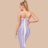 Londyn Mesh Bandage Dress - SunsetFashionLA