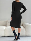 Lyla Knit Sweater Dress - SunsetFashionLA
