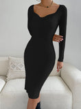 Lyla Knit Sweater Dress - SunsetFashionLA