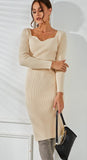 Lyla Knit Sweater Dress - SunsetFashionLA