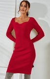 Lyla Knit Sweater Dress - SunsetFashionLA