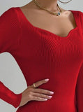 Lyla Knit Sweater Dress - SunsetFashionLA