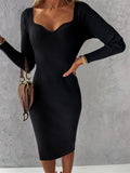 Lyla Knit Sweater Dress - SunsetFashionLA