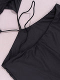 Margot Cut Out One Shoulder Dress - SunsetFashionLA