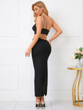 Margot Cut Out One Shoulder Dress - SunsetFashionLA