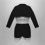 Melika Chain Two Piece Set - SunsetFashionLA