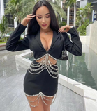 Melika Chain Two Piece Set - SunsetFashionLA