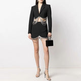 Melika Chain Two Piece Set - SunsetFashionLA