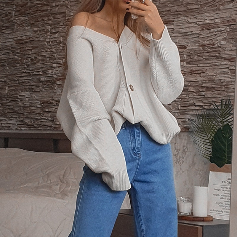 Mimi Oversized Cardigan - SunsetFashionLA