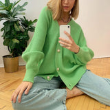 Miranda V-neck Cardigan - SunsetFashionLA