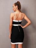 Nefeli Button Bandage Two Piece Set Dress - SunsetFashionLA