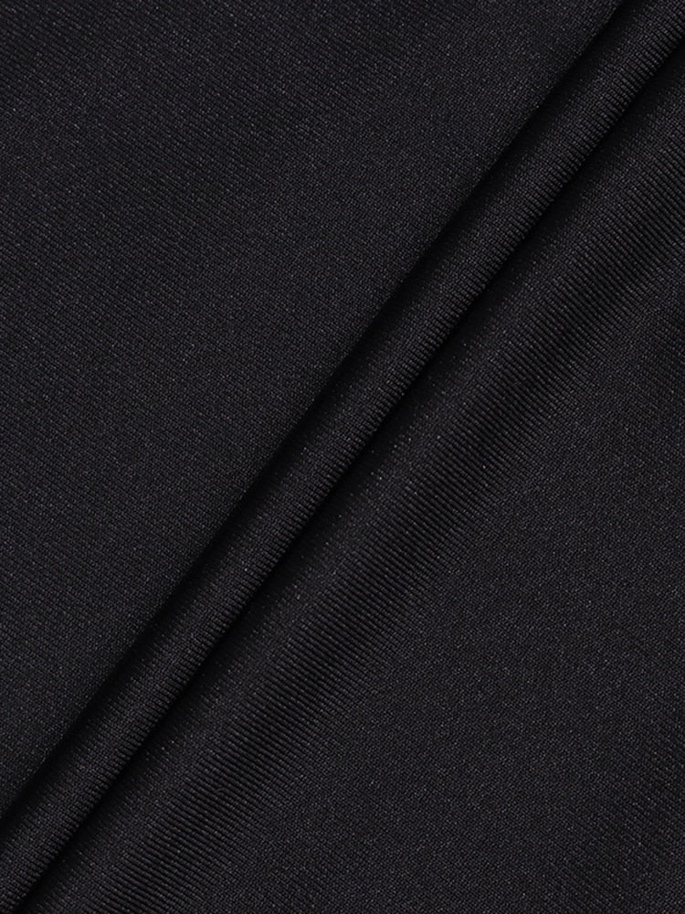 Nora Black Halter Cut Out Dress - SunsetFashionLA