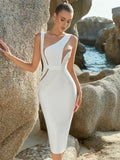 Olivia Cut Out Bandage Dress - SunsetFashionLA