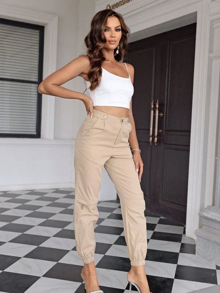Orea Pocket Pants - SunsetFashionLA
