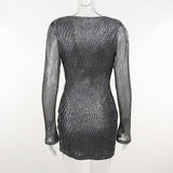 Phlia Sequin Pleated Dress - SunsetFashionLA