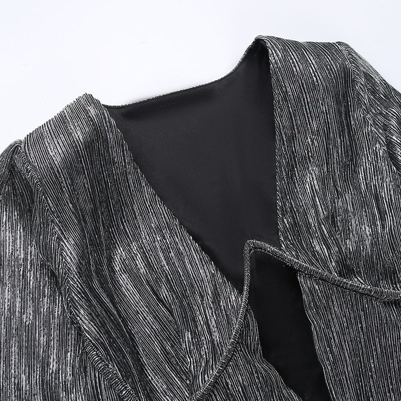 Phlia Sequin Pleated Dress - SunsetFashionLA