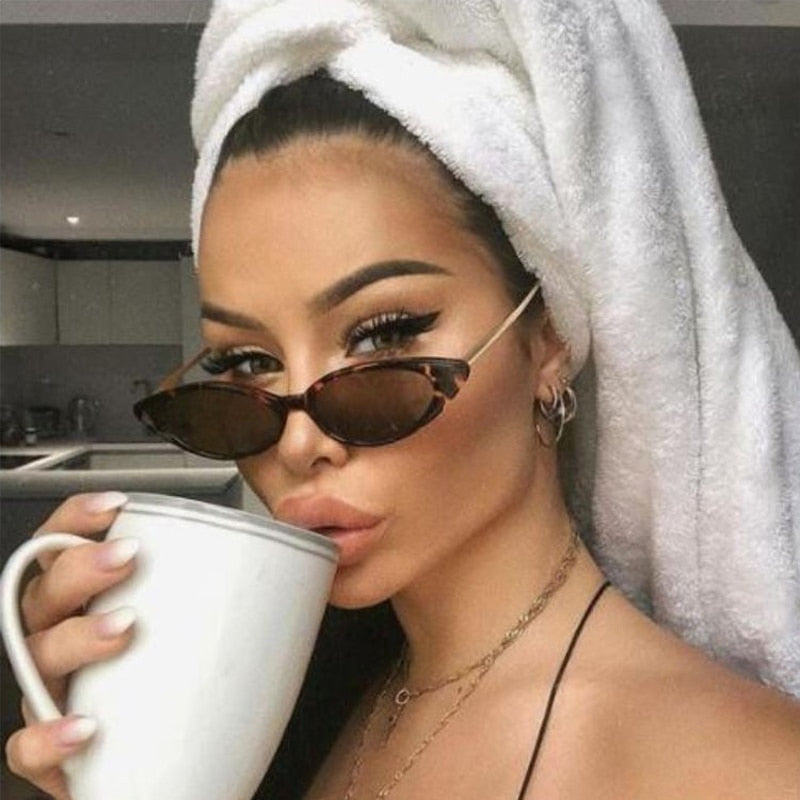 Retro Cat Eye Sunglasses - SunsetFashionLA