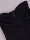 Rory Mesh Cut Out Dress - SunsetFashionLA