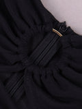 Rory Mesh Cut Out Dress - SunsetFashionLA
