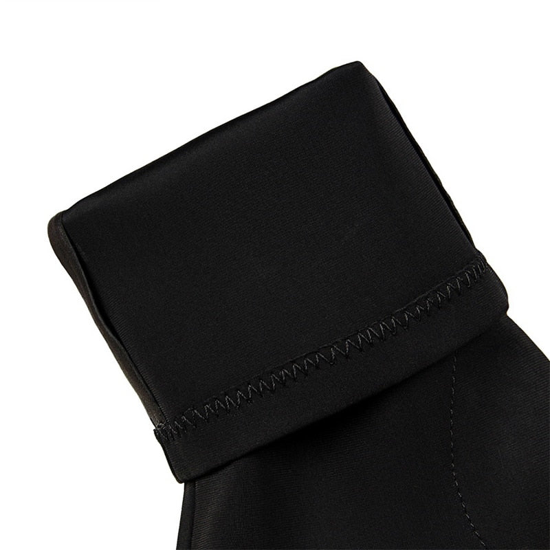 Satin Stretch Stiletto Heel Ankle Boots - SunsetFashionLA