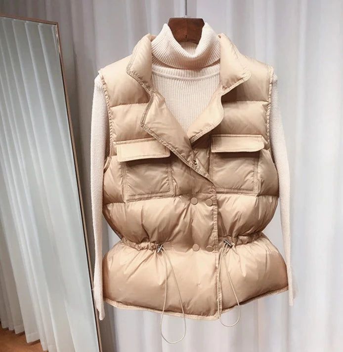 Serena Down Vest - SunsetFashionLA
