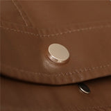Soft Vegan Leather Jacket with Tassels - SunsetFashionLA