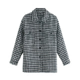 Taylor Tweed Shirt - SunsetFashionLA
