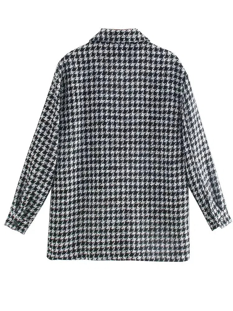 Taylor Tweed Shirt - SunsetFashionLA