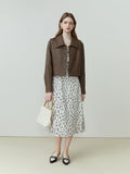 Vegan Leather Retro Single Breasted Jacket - SunsetFashionLA