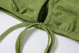 Villy Halter Crop Top - SunsetFashionLA