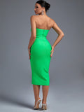 Wiva Cut Out Bandage Dress - SunsetFashionLA