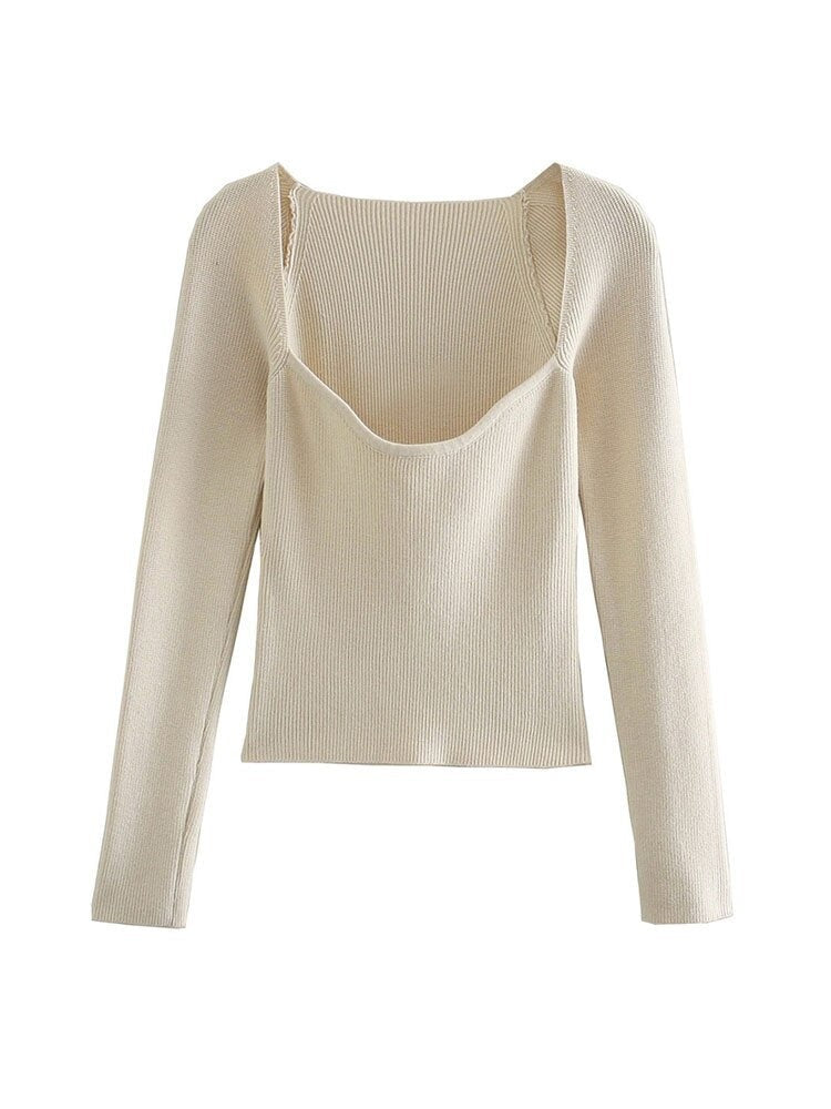 Yolanda Long Sleeve Top - SunsetFashionLA