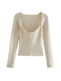 Yolanda Long Sleeve Top - SunsetFashionLA