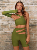 Yuka Bandage Playsuit - SunsetFashionLA