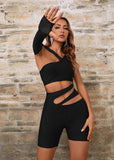 Yuka Bandage Playsuit - SunsetFashionLA