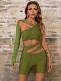 Yuka Bandage Playsuit - SunsetFashionLA