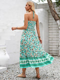 Julane Floral Halter Dress