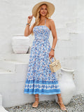 Julane Floral Halter Dress