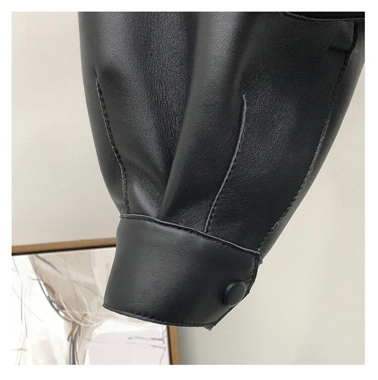 Around Town Leather Jacket - SunsetFashionLA