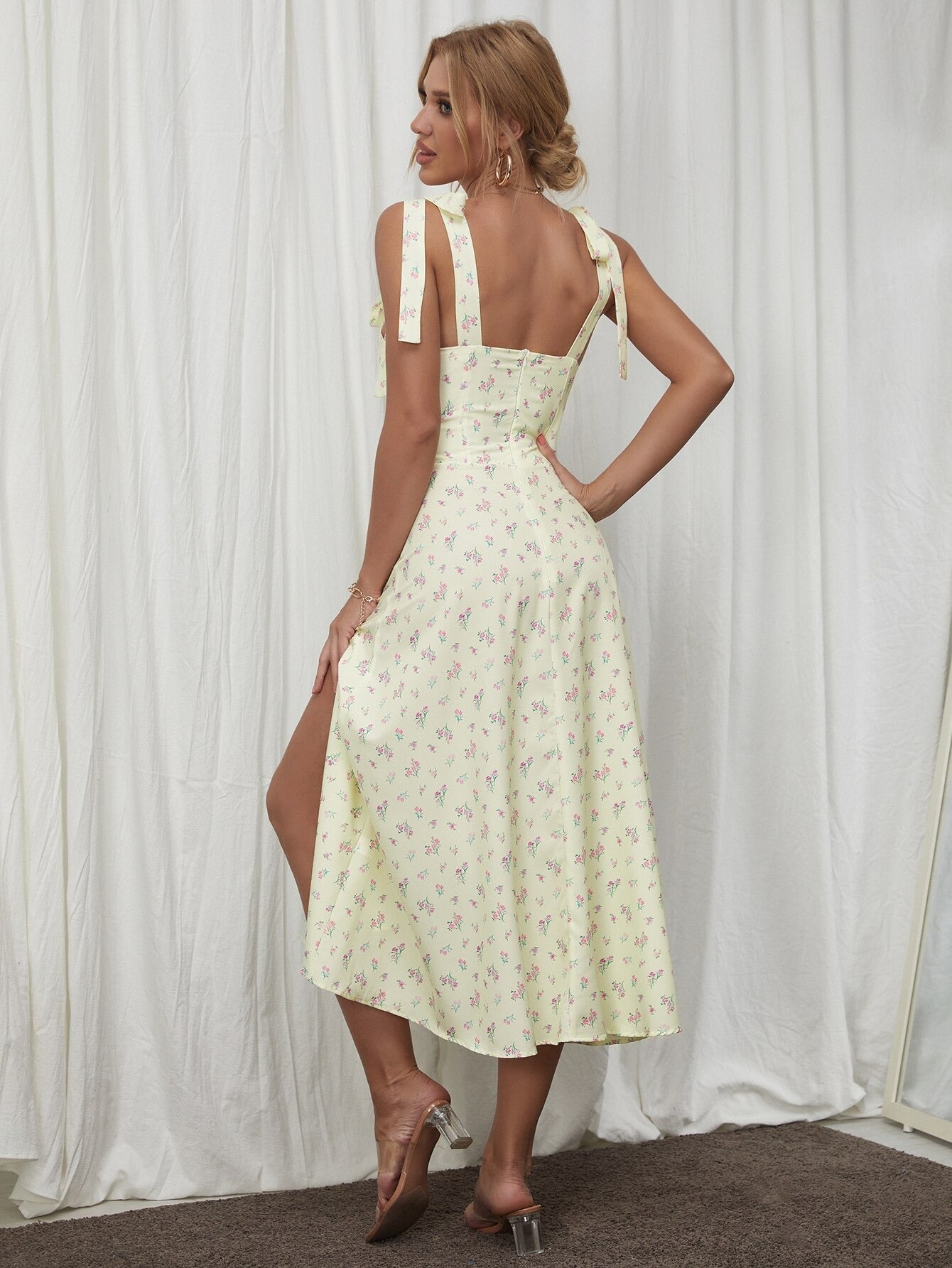 Monaco Midi Dress - SunsetFashionLA