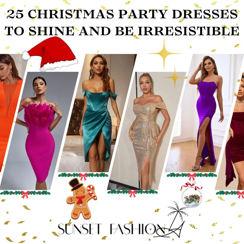 25 Christmas Party Dresses to Shine and Be Irresistible