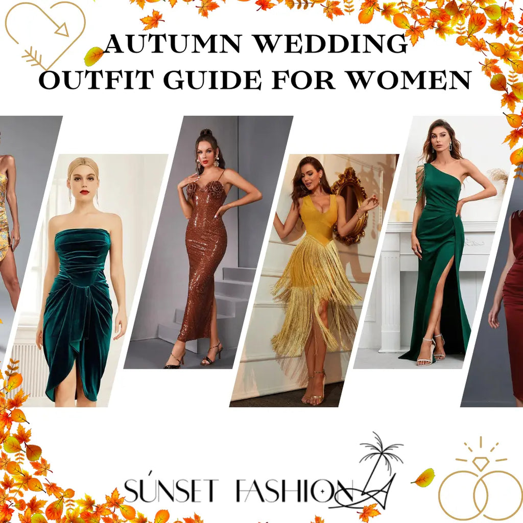 Autumn wedding outfit guide for women