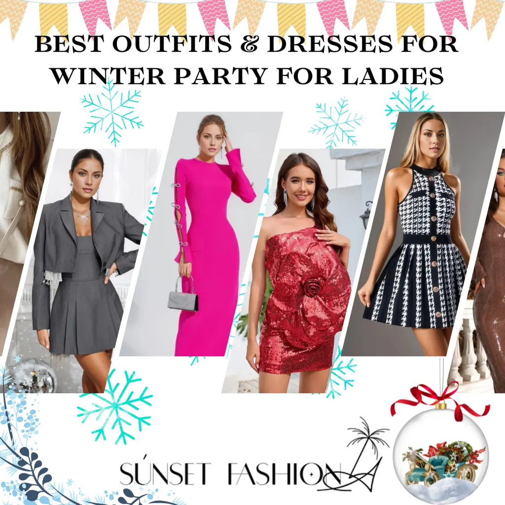 Best Outfits & Dresses for Winter Party for Ladies