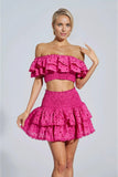 Tegan Skirt and Top Two Piece Set