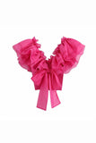 Giselle Bandage Ruffle Bow Top